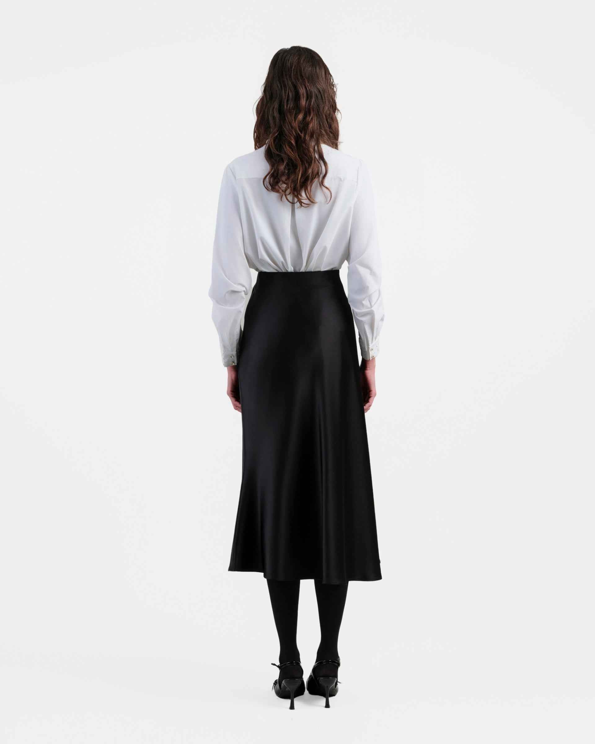 Refined Lace-Detail Blouse