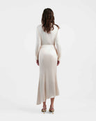 Asymmetrical Hem Fishtail Skirt