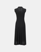 Slim-Fit Waist-Cinching Flutter-Sleeve Dress - Sussiland