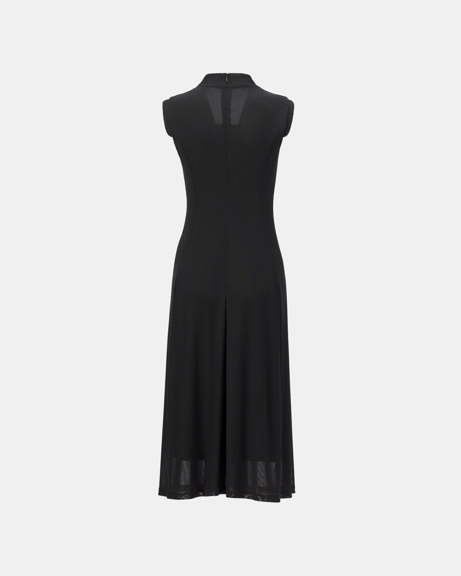 Slim-Fit Waist-Cinching Flutter-Sleeve Dress - Sussiland