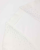Rhinestone-Embellished Versatile Cardigan Sweater