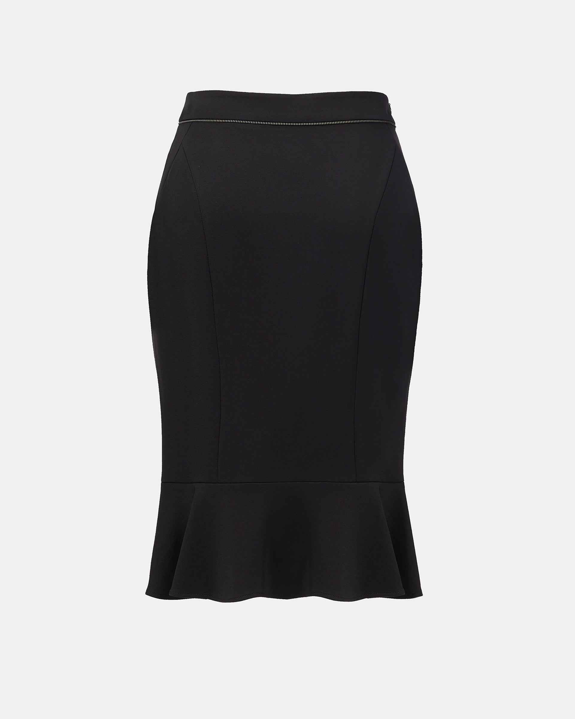Elegant Mermaid Hem Skirt