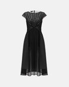 Elegant Cinched-Waist Dress