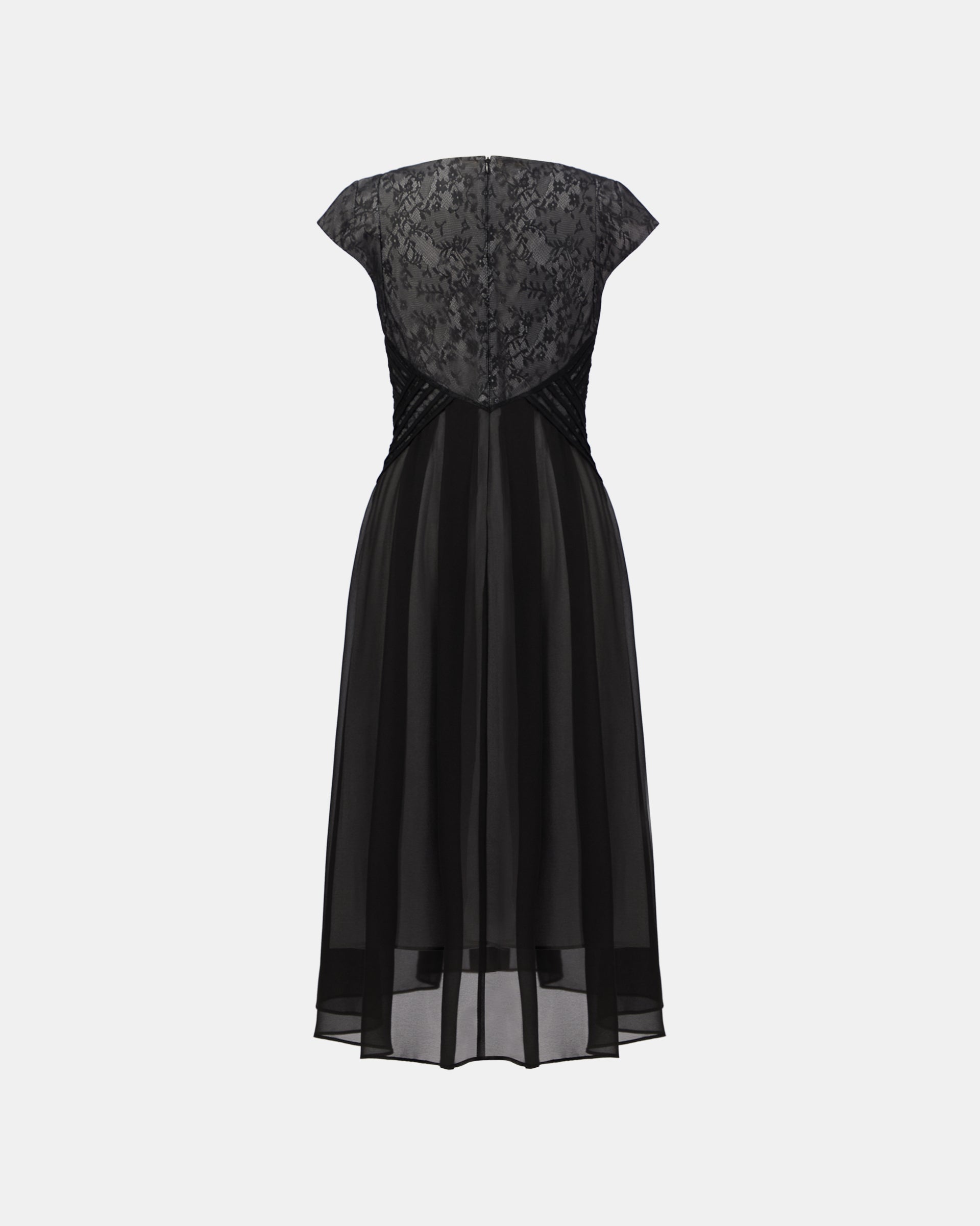 Elegant Cinched-Waist Dress - Sussiland