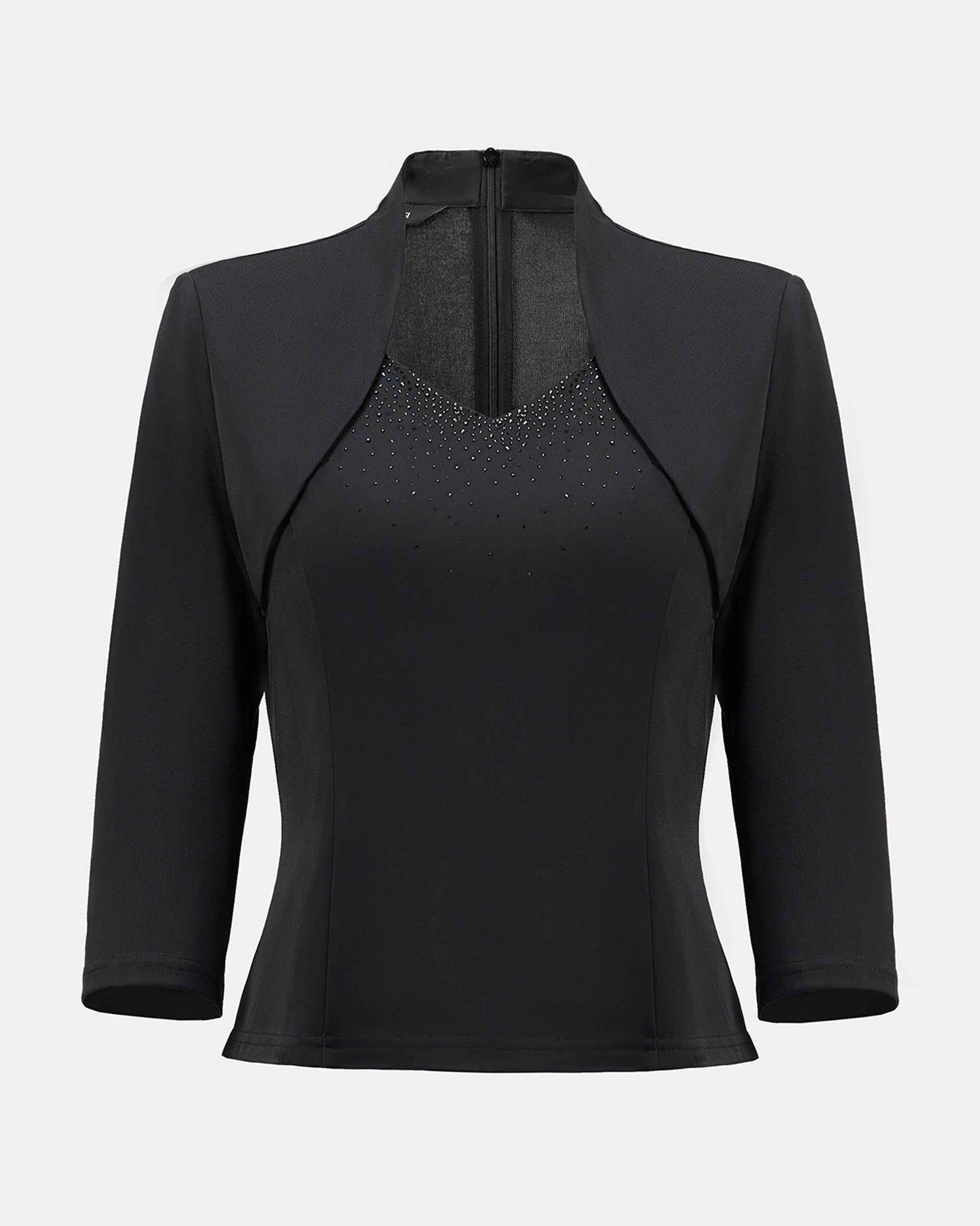 Tailored Waist-Cinching Blouse