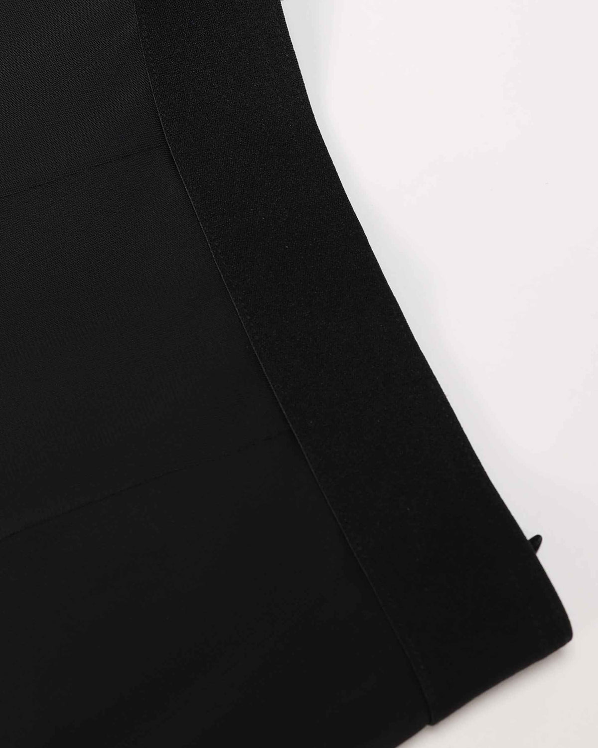 The lower leg ends in a clean, plain hem, allowing the generous shape to remain the main feature.