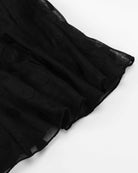 Casual Flutter-Sleeve Fitted Waist Top