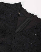 Elegant Lace Dress with Cinched Waist