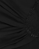 Romantic flowy cinched-waist dress