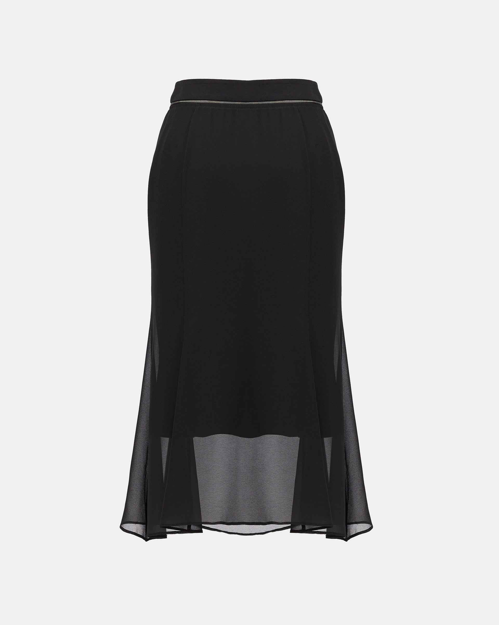 Elegant Mermaid Hem Skirt