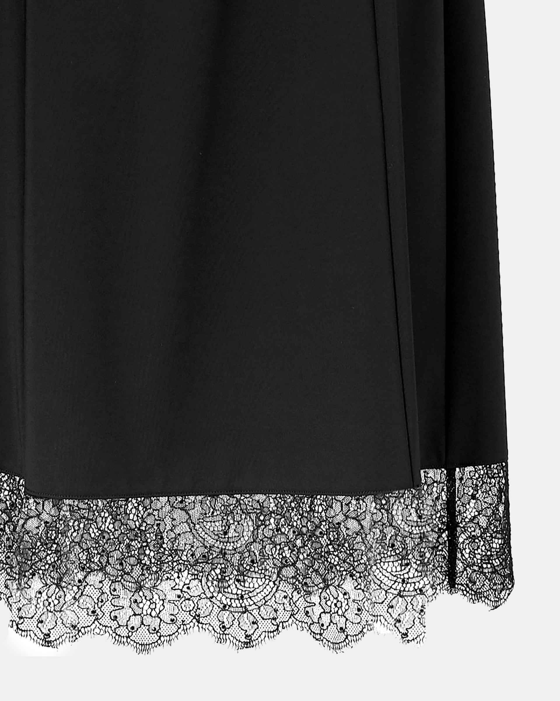 Delicate Lace Cinched-Waist Dress
