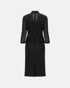 Professional Two-Piece Maxi Dress Ensemble